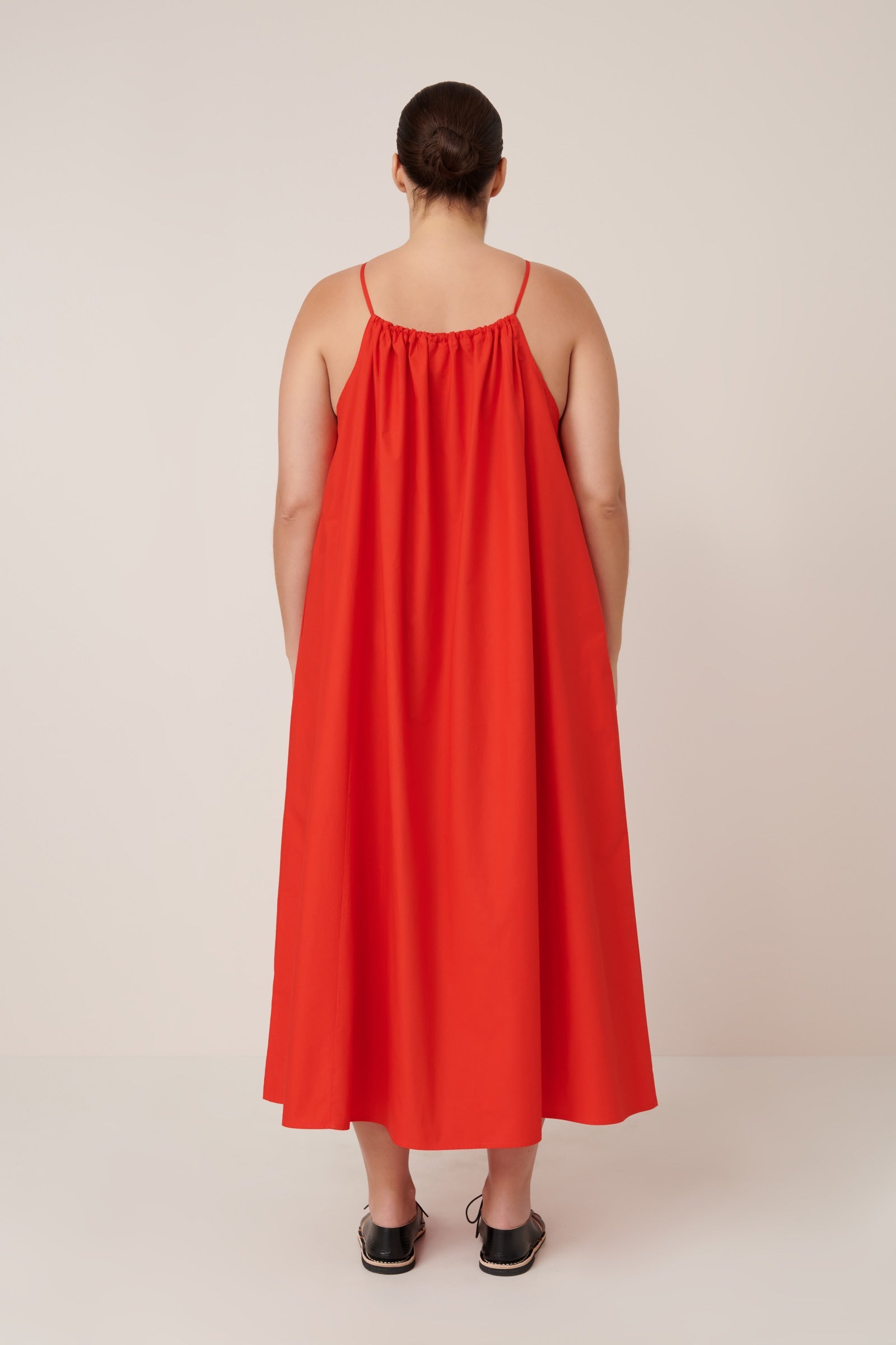 Kowtow Sway Dress Scarlet Red