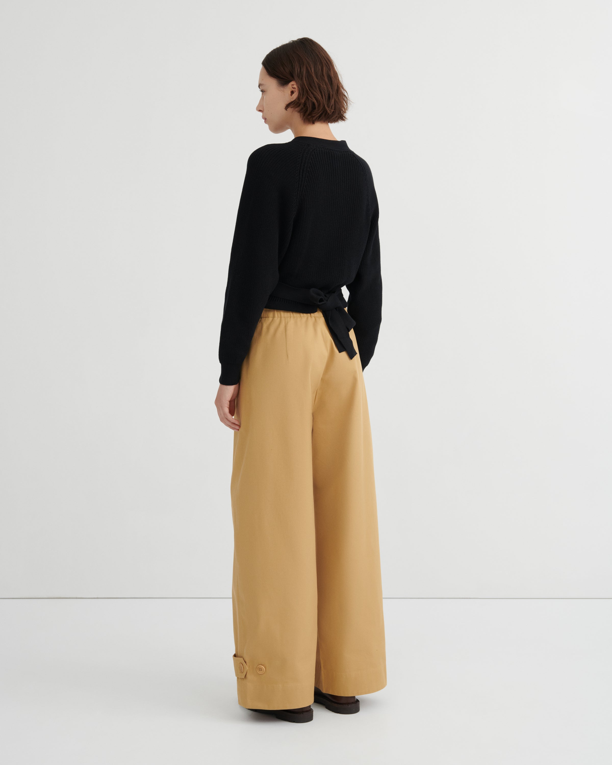 Kowtow Tab trouser Driftwood