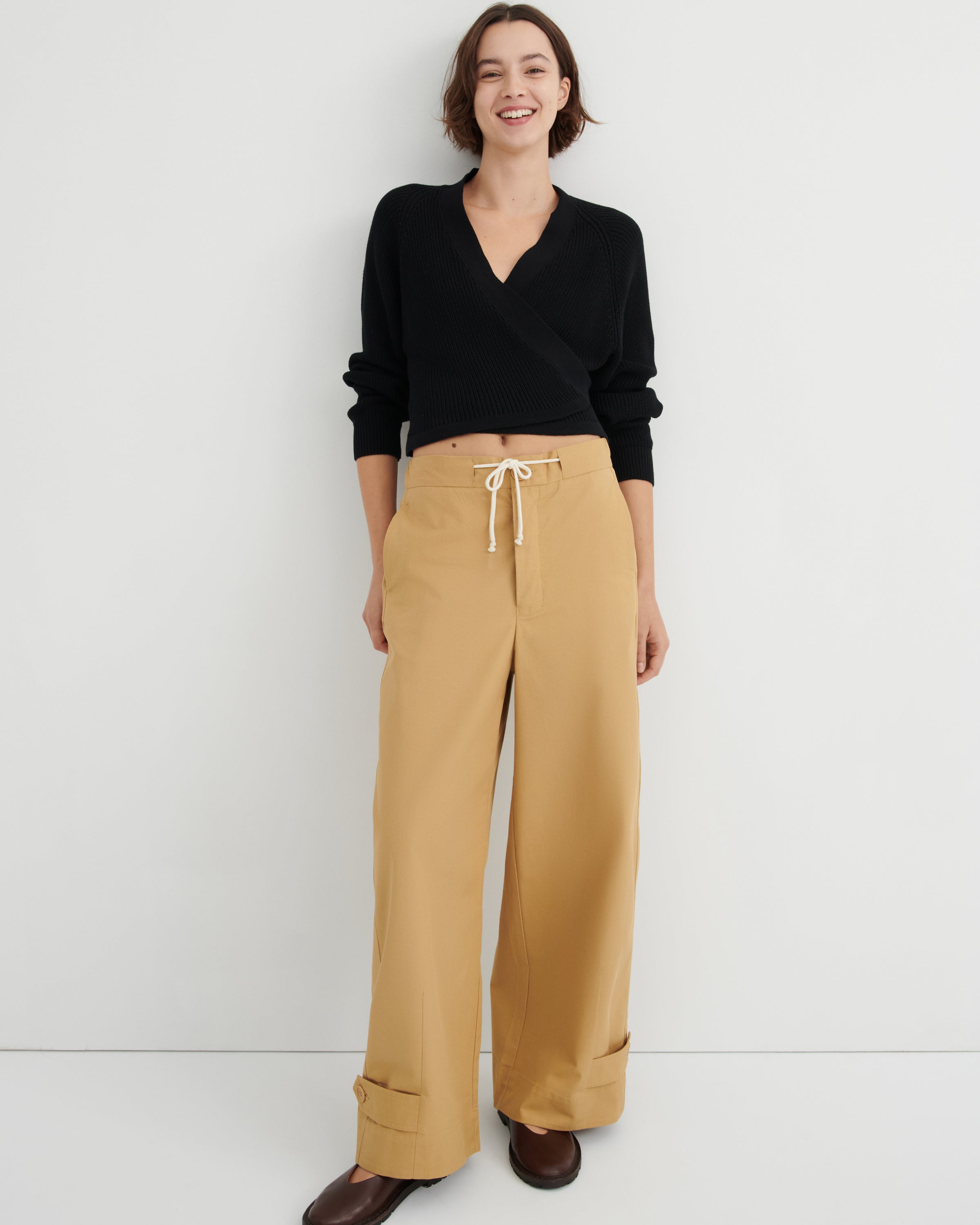 Kowtow Tab trouser Driftwood