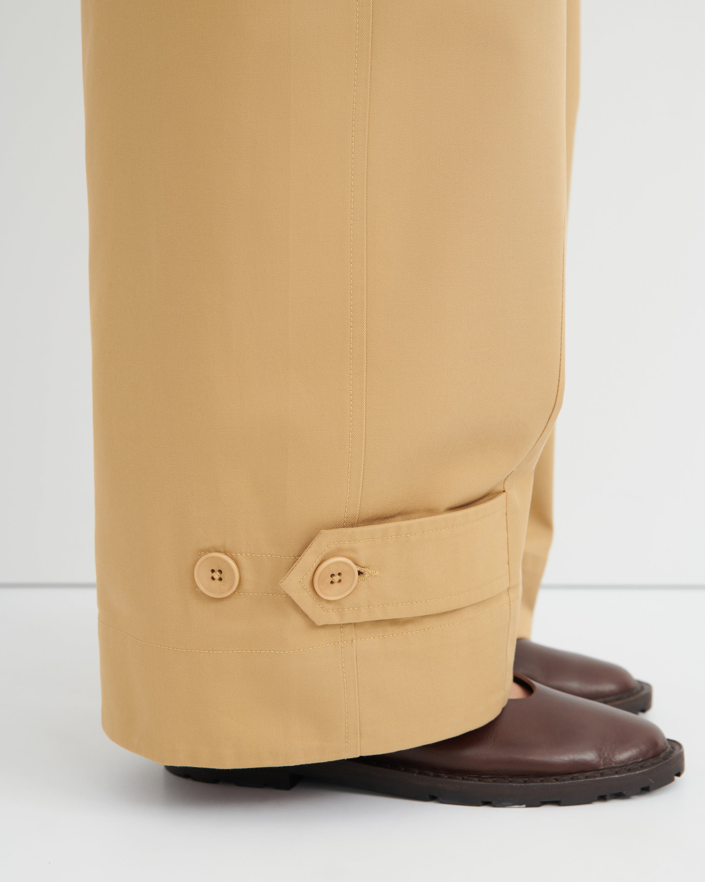 Kowtow Tab trouser Driftwood