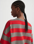 Kowtow Twenty Tee Poppy Stripe